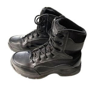 Interceptor Men's Black Boots ASTM F2413-18 Tactical Safety Boots Size 7.5